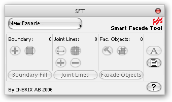 Smart facade tool 1.3  interface